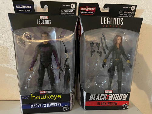 Black Widow Y Hawkeye Marvel Legends Series