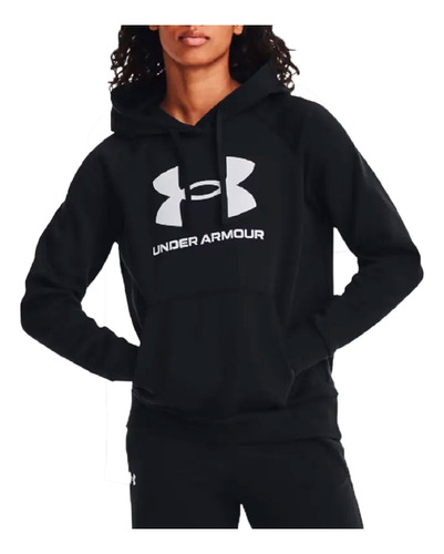 Buzo Mujer Under Armour Rival Flece Negro On Sports