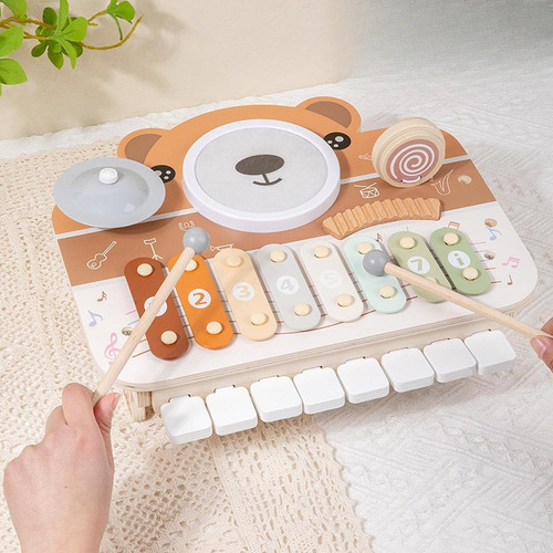 Kids Drum Set Tool Educational Desarrollo Fine Motor