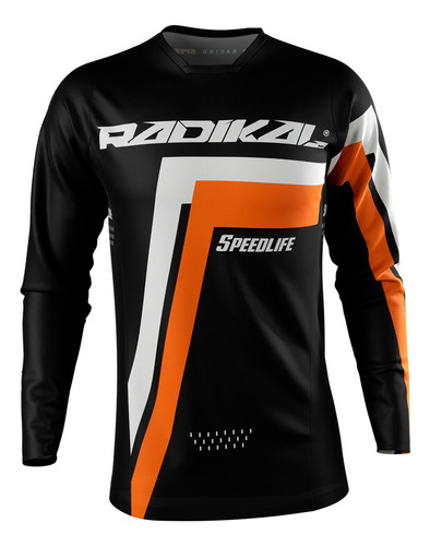 Jersey Motocross Concept Volt Negro Radikal