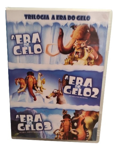 Trilogia A Era Do Gelo - Dvd