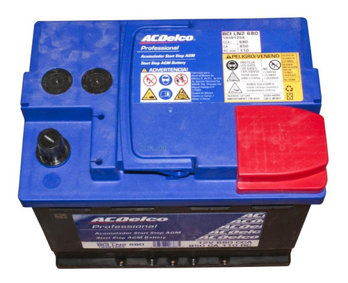 Imagen 3 de 5 de Batería Acumulador Agm 47/42 680 Amp Ford Focus Mustang Esca