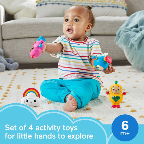Set De Juguetes Fisher-price Happy World Friends A Partir De