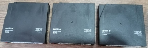 Cartucho Cinta De Datos Ibm Barium Ferrite 6 De 2,5 Tb/6tb