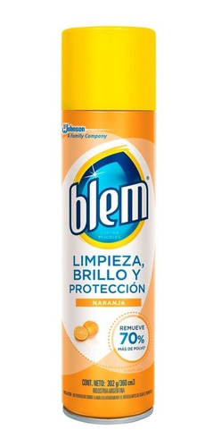 Imagen 1 de 1 de Lustra Muebles Blem Naranja Aerosol 360 Cc.