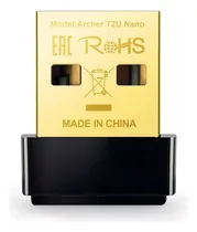 Comprar Adaptador Inalámbrico Nano USB Doble Banda AC600 TP-Link Archer T2U Nano