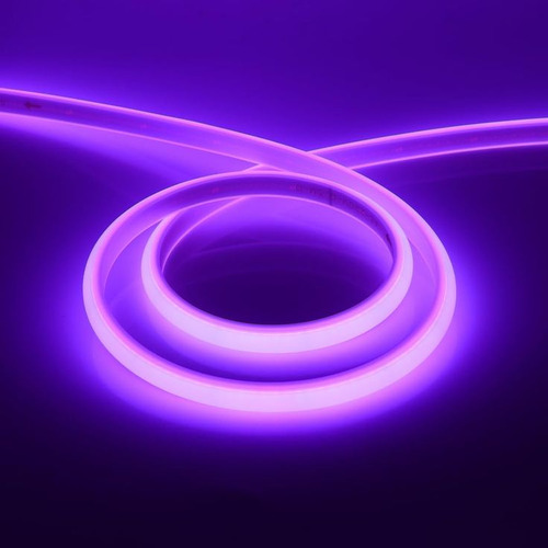 Tira Manguera Luz Led Flexible Neon Exterior 50mts Violeta Veoquiero