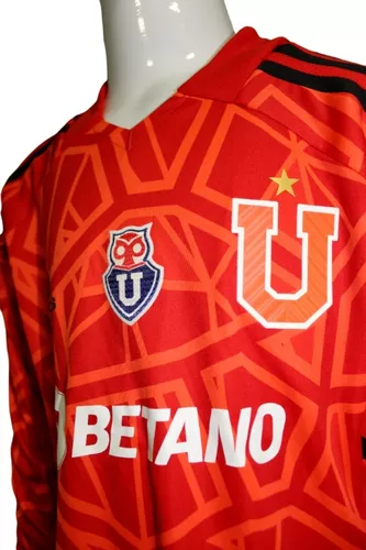 Camiseta Universidad De Chile Niño Arquero Rojo