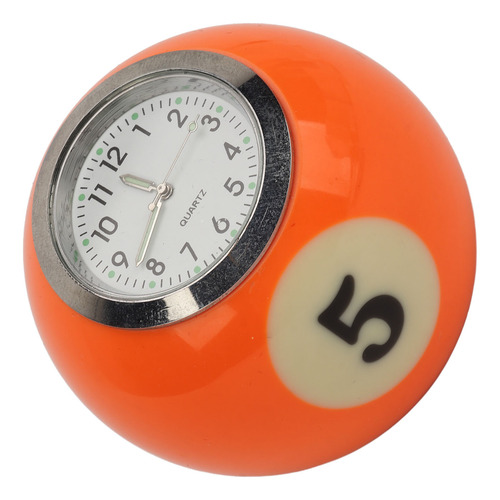 Reloj De Mesita De Noche Con Forma De Bola, Mesa De Billar,