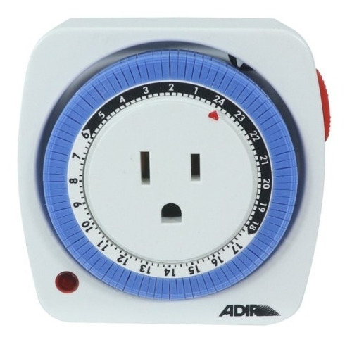 Imagen 1 de 6 de Temporizador Receptaculo Analógico Sanelec 4334