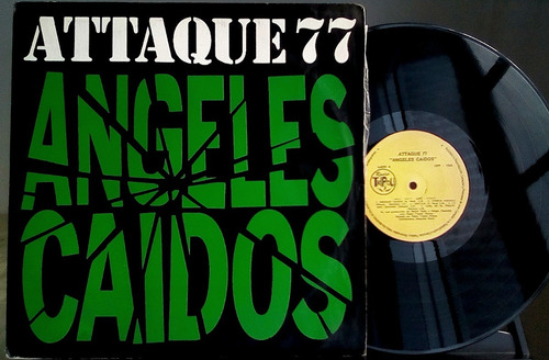Vinilo Lp Attaque 77 - Angeles Caídos - Exc - Edfargz