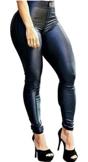 calça colada preta feminina