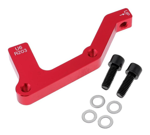 1 Set De Adaptador De De Bicicletas Para Rojo Trasero