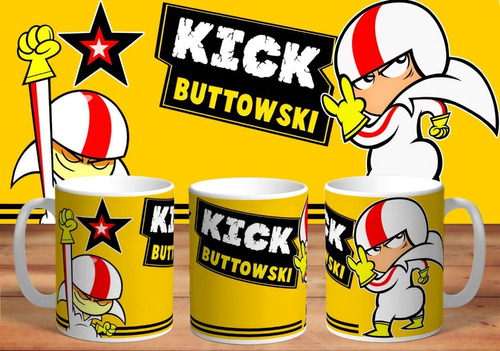 Taza Kick Buttowski De Plástico