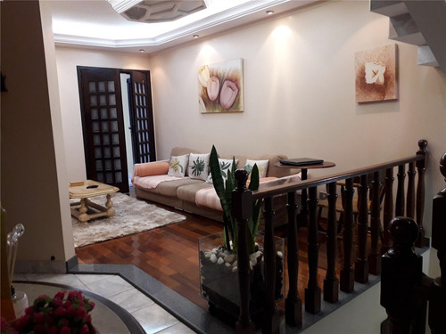 Imagem 3 de 22 de Sobrado À Venda, 3 Quartos, 1 Suíte, 3 Vagas, Las Vegas - Santo André/sp - 40103