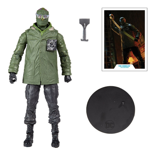 Figura Acción The Riddler The Batman Movie De Mcfarlane Toys
