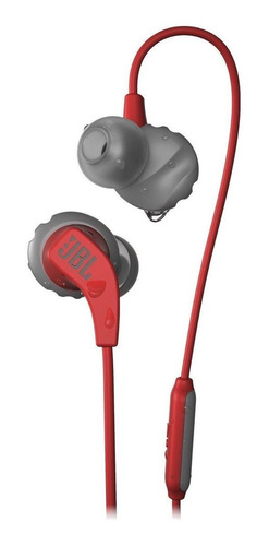 Fone de ouvido JBL Run vermelho