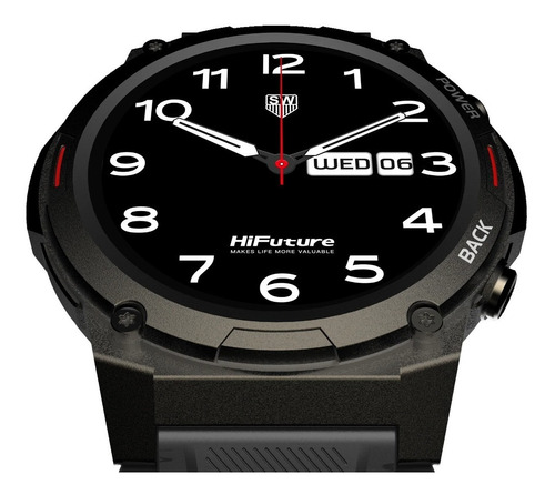 Smartwatch Futurego Mix 2, Pantalla Táctil Amoled 1.43, Ip68