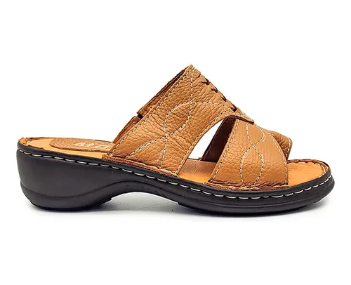 Sandalias Mujer Zuecos De Cuero Super Confort Con Dedo Env o gratis