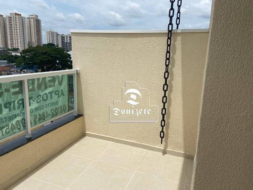 Apartamento Triplex Com 2 Dormitórios À Venda, 75 M² Por R$ 330.000,00 - Vila América - Santo André/sp - At0025