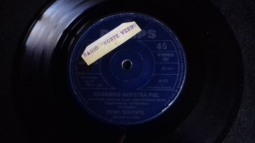 Single Demis Roussos - Rozando Nuestra Piel 