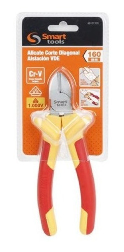 Alicate Corte Diagonal 6`` Aislado 1000v. Smart