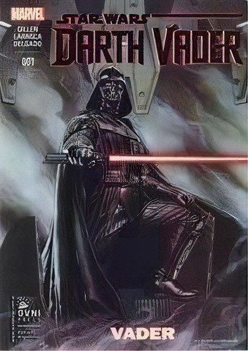 Star Wars  Darth Vader De Gillen, De Gillen. Editorial Ovni Press En Español