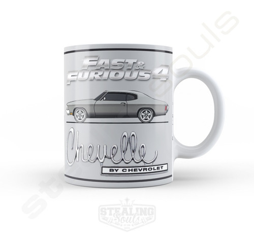 Taza | Fast Furious Rapido Furioso 4 | Chevrolet Chevelle Ss