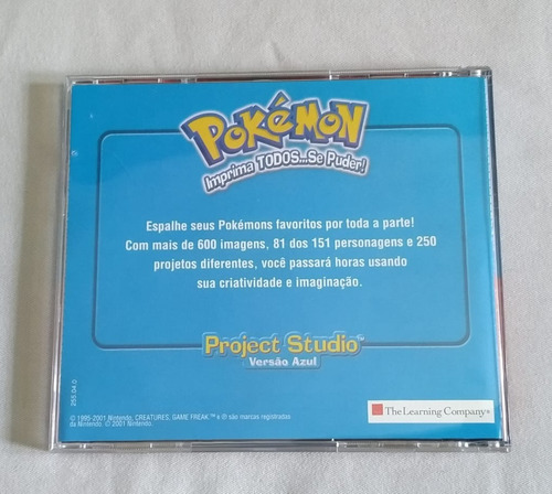 Pokémon Project Studio Azul (blue) | Mega Raro Colecionador
