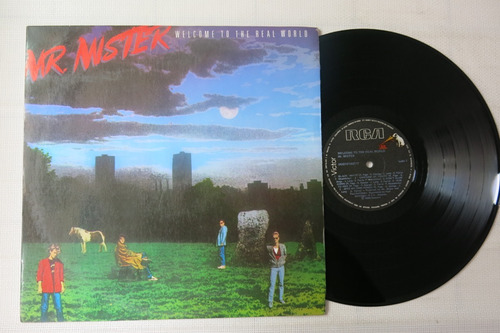 Vinyl Vinilo Lp Acetato Mr Mister Welcome To The Real World