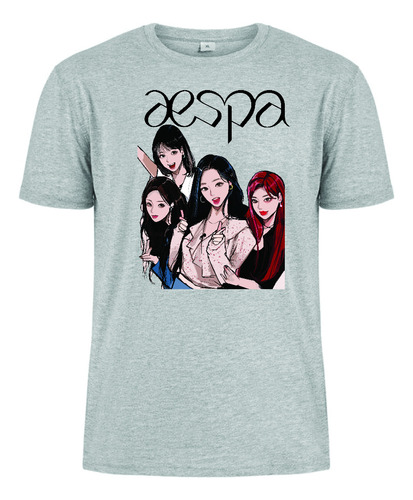 Camisetas Grupo Musical Aespa Integrantes Kpop