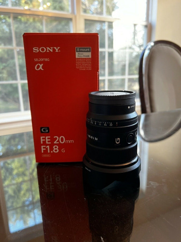 Sony Fe 20mm F 1.8 G Ultra Wide Angle Lens