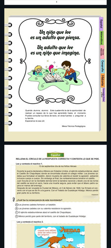 Cuadernillos De Repaso Para Primaria