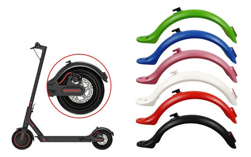 (w) Parte Traseira De Scooter Com Gancho, Guarda-lamas Multi