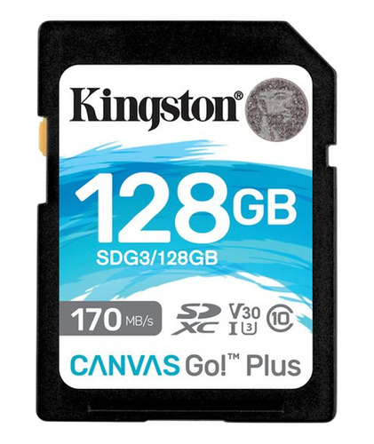 Memoria Sd Kingston 128 Gb Canvas Go Plus