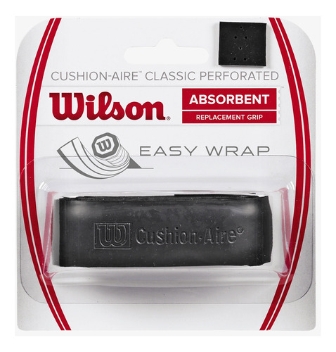 Grip Wilson Cushion Aire Classic Perforated En Negro | Stock