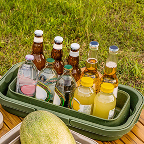 Cesta De Picnic Plegable Con Asa Cesta De Picnic Plegable Ce