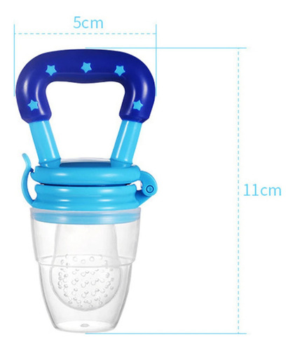 Kit 2 Chupetas Alimentadoras Introducao Alimentar Infantil