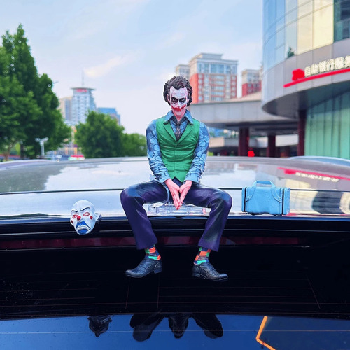 Figuras De Postura Sentada De Joker Heath Ledger De 16 Cm, M