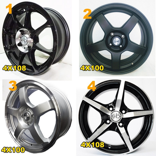 Llantas Tvw Deportivas R14 4x100 4x108 + Envio + Promo!