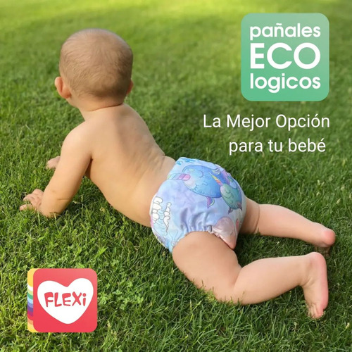 Pañales De Tela Ecologicos Pul Importado + 1 Absorbente Plus