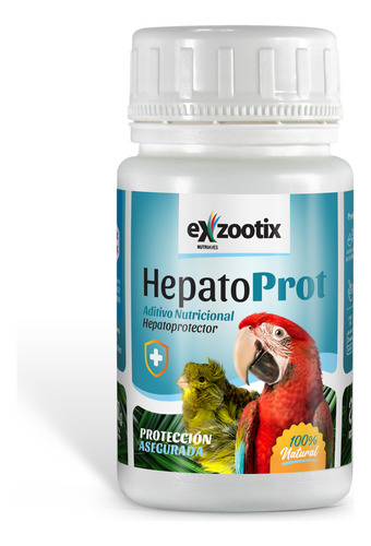 Hepatoprot Exzootic 80 Gr. Aditivo Para Aves Agua