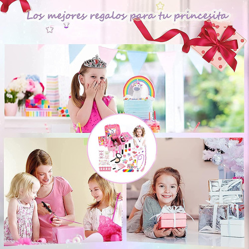 Juego De Maquillaje Lavable 48pcs Sets De Belleza Para Niños