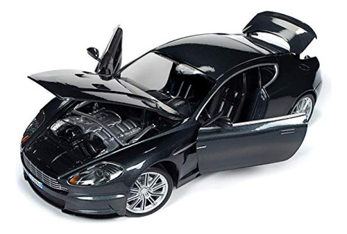 Aston Martin Dbs Quantum James Bond 007 1:18 Autoworld Color Negro