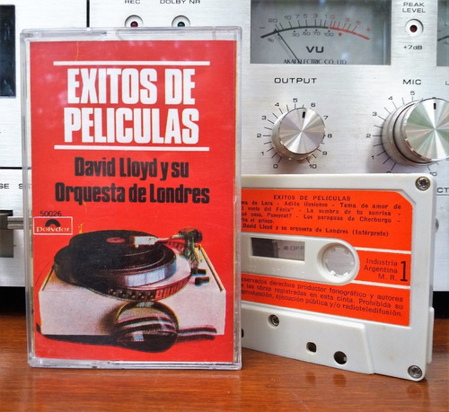 Éxitos De Películas - David Lloyd Y Su Orquesta  Cassette