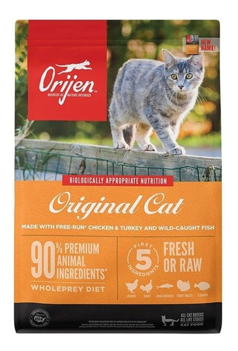 Alimento Orijen Original Cat para gato sabor mix en bolsa de 5.4kg