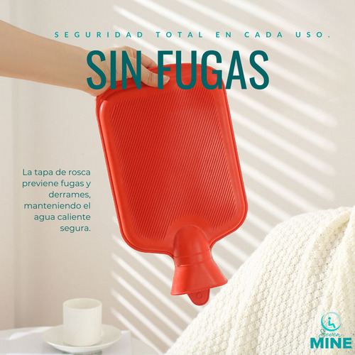 Bolsa De Agua Caliente Co-006 Terapéutica Compresa 1.5 Lts