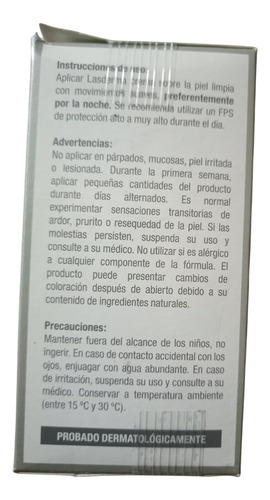 Lasderma Crema Uso Extremo Despigmentante Melasma Hiperpigme Todo Tipo De Piel Día/noche