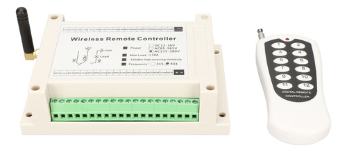 Relé De Control Remoto Inalámbrico Rf Ac175380v 12 Canales 1