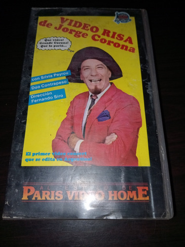 Video De Risa De Jorge Corona!!en Vhs Original Nacional!! (Usado)
